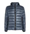 Canada Goose Metallic Feather-down Padded Jacket In Blue