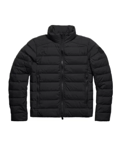 Canada Goose Crofton Quilted Hooded Jacket In Black