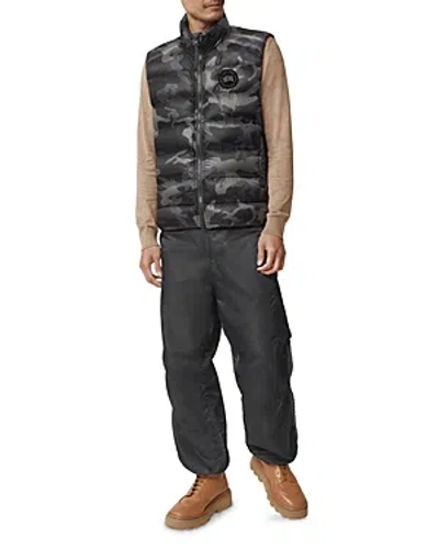 Canada Goose Crofton Nylon Quilted Down Vest In Black Classic