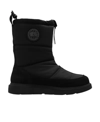 Canada Goose Crofton Padded Ankle Boots In Black