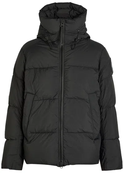 Canada Goose Crofton Padded Shell Jacket In Gray