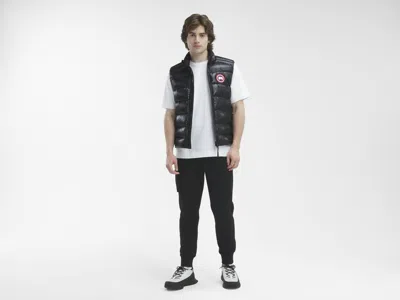 CANADA GOOSE CANADA GOOSE MEN CROFTON PADDED VEST BLACK