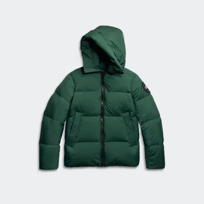 Canada Goose Crofton Puffer Enduraluxe Black Label In Green