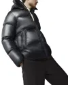 Canada Goose Crofton Puffer Jacket In Black