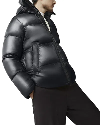 Canada Goose Crofton Puffer Jacket In Black