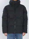 Canada Goose Crofton Black Label Padded Jacket In Enduraluxe In Black