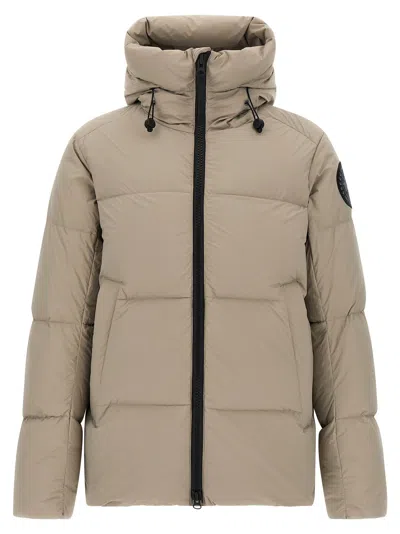 Canada Goose Crofton Puffer Jackets Gray In Animal Print