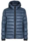 Canada Goose Crofton Quilted Shell Jacket In Light Blue