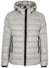 Canada Goose Crofton Quilted Shell Jacket In Silver
