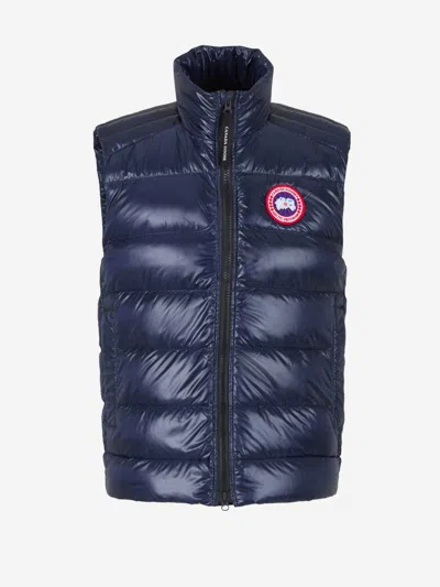 Canada Goose Crofton Quilted Vest In Midnight Blue