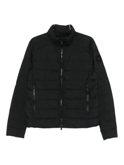 Canada Goose Crofton Quilted Zip-front Jacket In Black