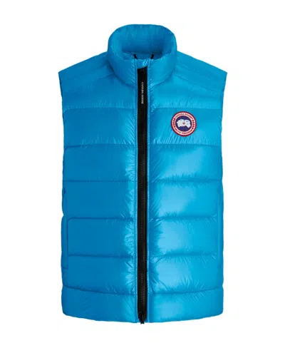 Canada Goose Crofton Sleeveless Gilet In Blue