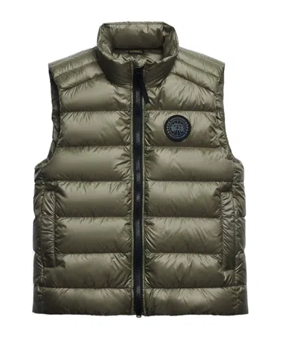Canada Goose Crofton Vest Black Label In Green