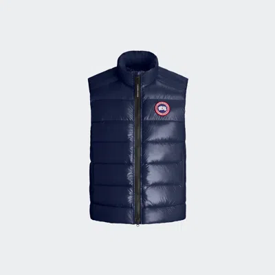 Canada Goose Crofton Vest In Blue