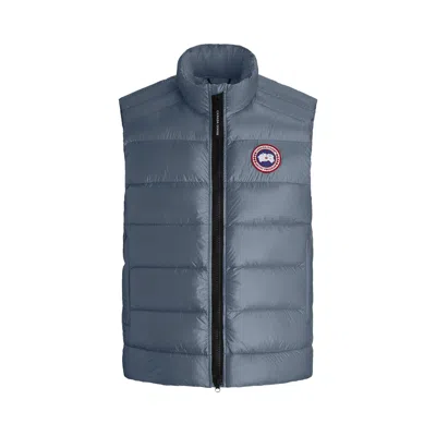 Pre-owned Canada Goose Crofton Vest 'blue' | Men's Size M