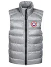 Canada Goose Crofton Down Puffer Vest In Boulder Grey