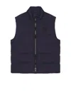 Canada Goose Crofton Vest Enduraluxe In Blue