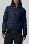 Canada Goose Crofton Water Repellent 750 Fill Power Packable Down Jacket In Atlantic Navy