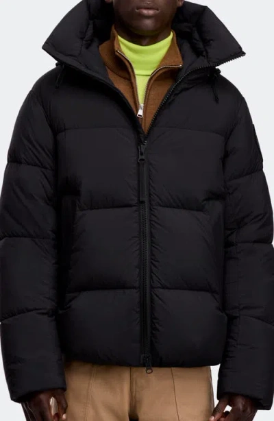 CANADA GOOSE CANADA GOOSE CROFTON WATER RESISTANT PACKABLE 750 FILL POWER DOWN HOODED JACKET