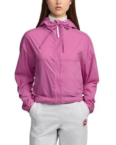 Canada Goose Cropped Kasio Jacket In Twilight Magenta