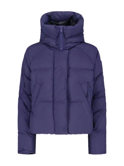 CANADA GOOSE CROPPED PUFFER JACKET WITH ADJUSTABLE HOOD