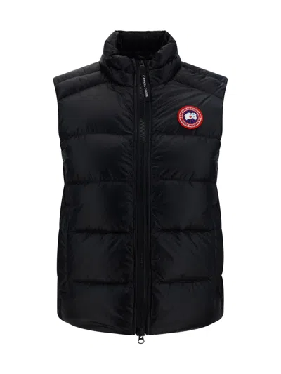 CANADA GOOSE CYPRESS BLACK NYLON VEST