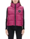 CANADA GOOSE CANADA GOOSE "CYPRESS" DOWN VEST WITH LOGO