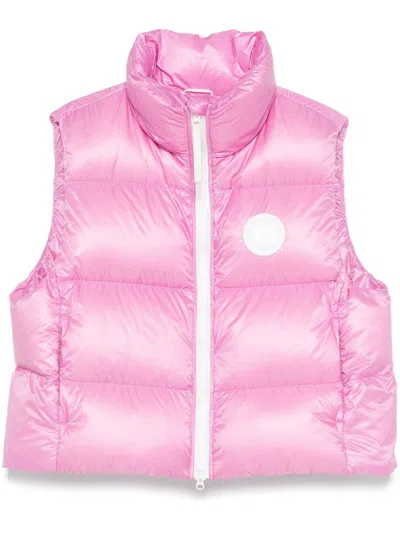 Canada Goose Gesteppte Cypress Weste In Rosa