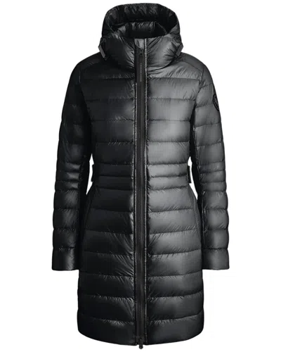 Canada Goose Cypress Hooded Jacket In Black