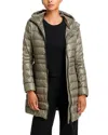 CANADA GOOSE CYPRESS HOODED MID-LENGTH DOWN COAT - BLACK LABEL