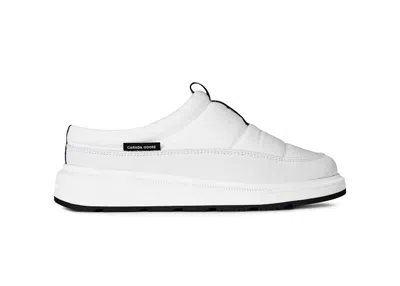 Pre-owned Canada Goose Cypress Mule (womens) Sneakers In White/black In Multi