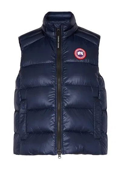 Canada Goose Cypress Navy Quilted Shell Gilet, Gilet, Navy, Quilted In Blue