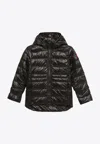 Canada Goose Cypress Nylon Down Jacket In Black