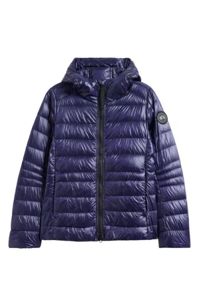 Canada Goose Cypress Packable Hooded 750-fill-power Down Puffer Jacket In Blue
