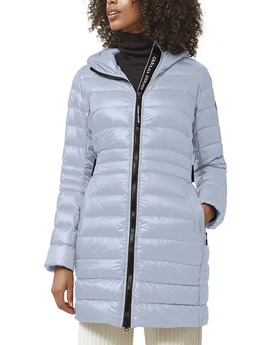 Canada Goose Cypress Packable Hooded Down Jacket In Dawn Blue