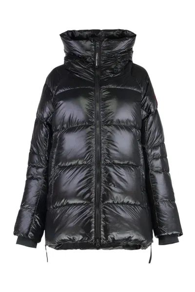 Canada Goose Cypress Padded Jacket In Black
