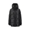 Canada Goose Cypress Hooded Puffer Jacket In Black