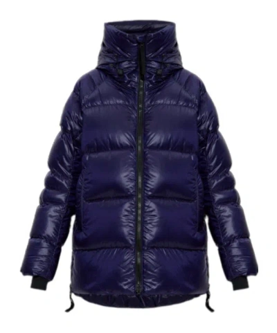 Canada Goose Cypress Puffer Black Label In Blue