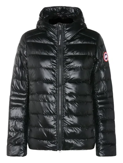 Canada Goose Cypress Puffer Jacket In Black