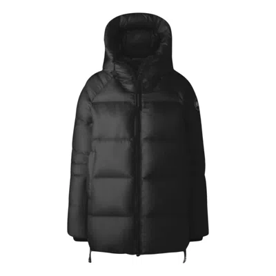 Canada Goose Cypress Puffer Coat In Black