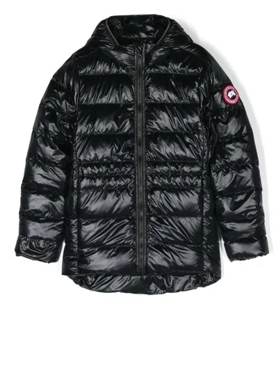 Canada Goose Kids' Cypress Puffer Jacket In Black