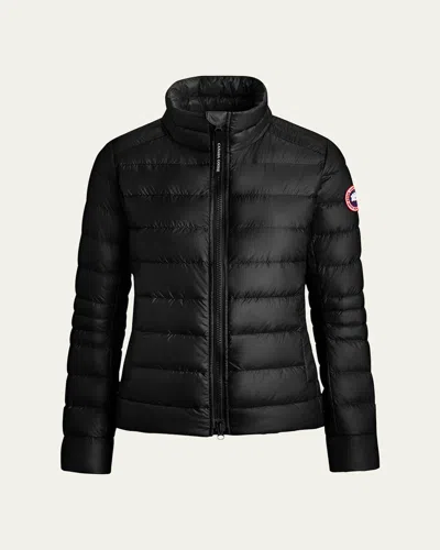 Canada Goose Cypress Puffer Jacket In Black