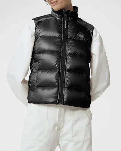 Canada Goose Cypress Puffer Vest In Black