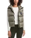 Canada Goose Cypress Puffer Vest In Gray