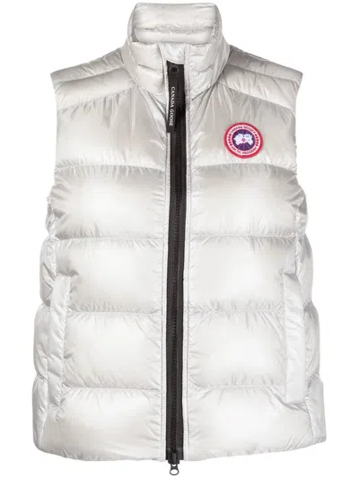 Canada Goose Cypress Quilted Recycled Ripstop Down Vest In Dawn Blue