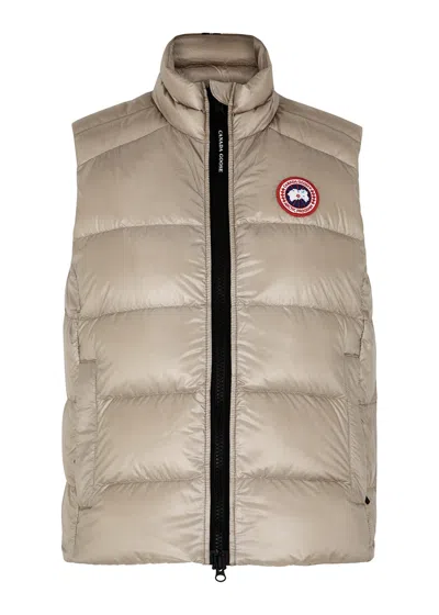 Canada Goose Cypress Quilted Gilet In Neutral