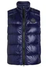 Canada Goose Cypress Quilted Shell Gilet In Blue