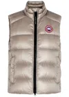Canada Goose Cypress Quilted Shell Gilet In Light Grey