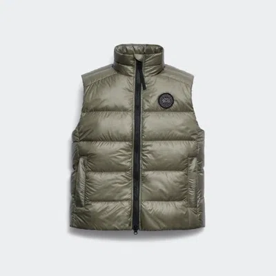 Canada Goose Cypress Vest Black Label In Green