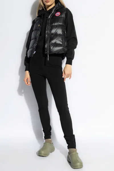 Canada Goose Packaway Cypress Puffer Gilet In Black